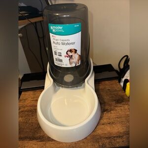 ⭕️ 5/$5 ⭕️ Master Paws 3-Liter Capacity Auto Pet Waterer Med Dog Auto Water Bowl
